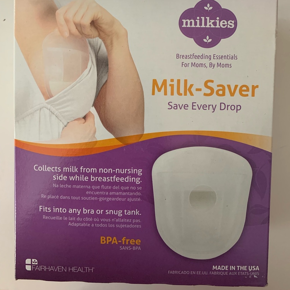 Milkies Milk-Saver, Milk Catcher For Breastmilk, Cup For Nursing & Breastfeeding